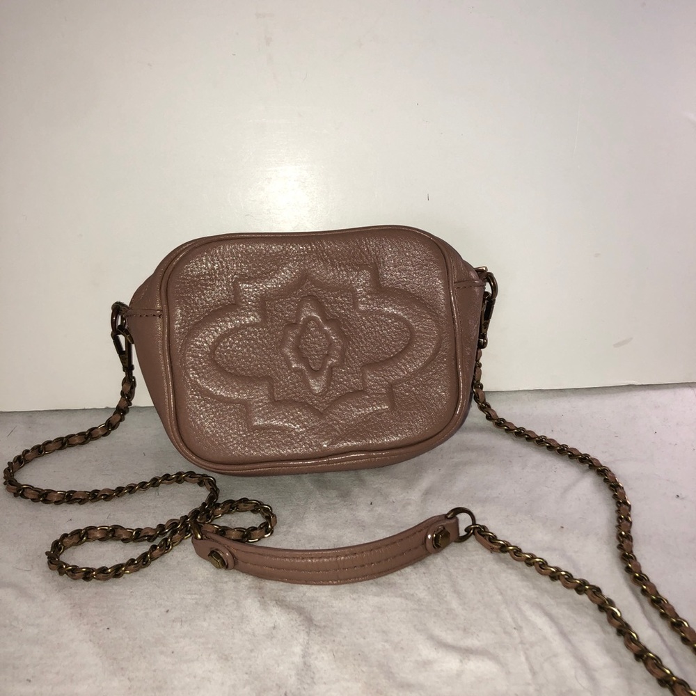 orYANY Taylor blush leather crossbody
